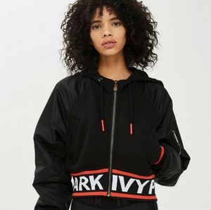 Ivy Park Flatknit Bomber Hoodie